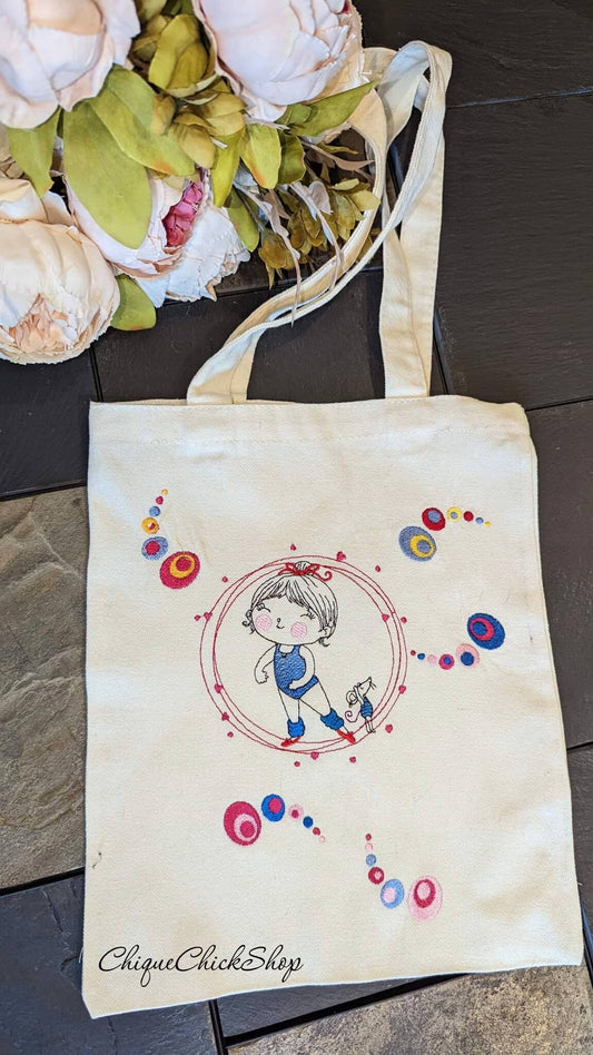 Cute Baby Ballerina Tote