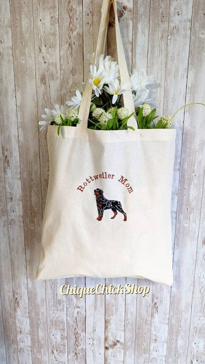 Rottweiler Mom Tote