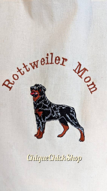 Rottweiler Mom Tote